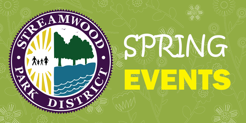 a logo with text and flowers