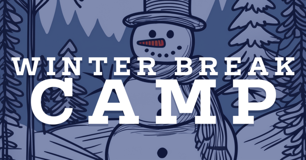 a snowperson with a hat and scarf
