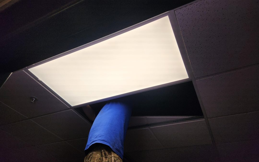 New Energy-Efficient Lighting at Park Place